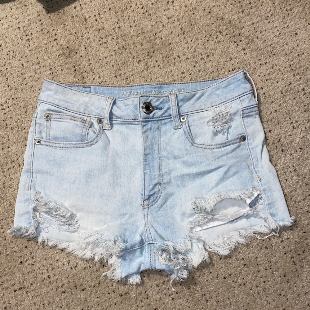 American Eagle Light-wash Jean Shorts